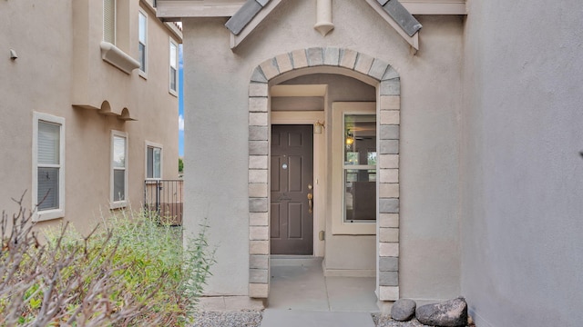 3536 Clear Creek Pl, Rio Rancho, NM 87144 - property entrance featuring stucco siding