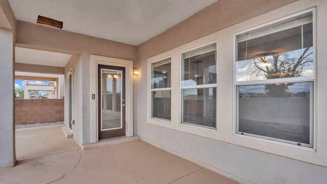 3536 Clear Creek Pl, Rio Rancho, NM 87144 - view of exterior entry with stucco siding