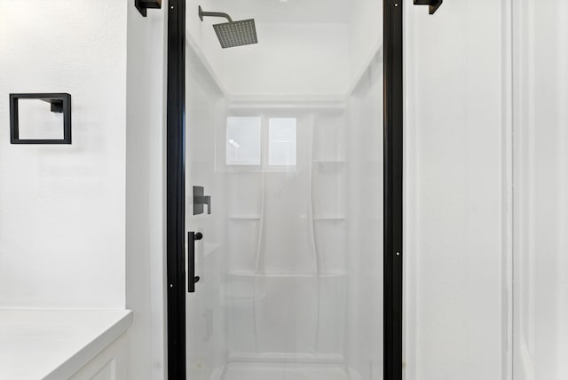 9638 Morrow Ave NE, Albuquerque, NM 87112 - bathroom with a stall shower and vanity