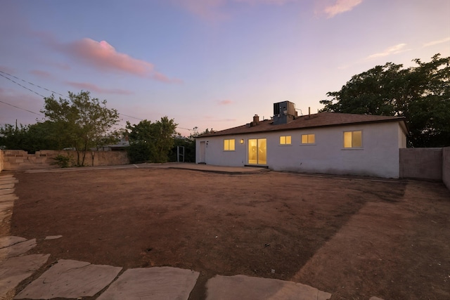 9638 Morrow Ave NE, Albuquerque, NM 87112 - rear view of house featuring a patio