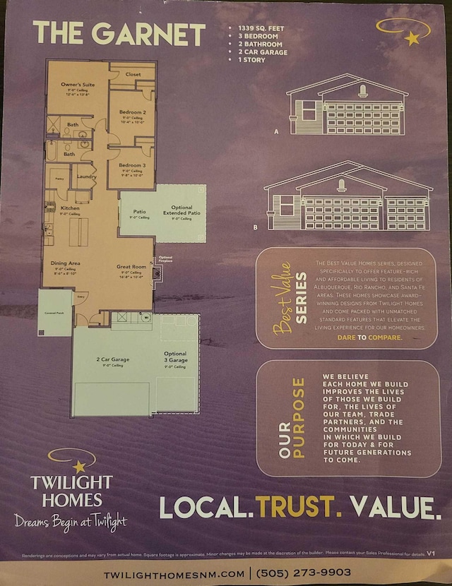 6383 Gannett Dr NE, Rio Rancho, NM 87144 - view of property floor plan