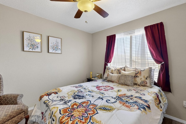 1969 Cortina Loop SE, Albuquerque, NM 87124 - bedroom featuring baseboards and ceiling fan
