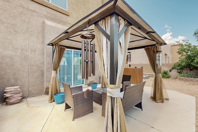 1969 Cortina Loop SE, Albuquerque, NM 87124 - view of patio with a gazebo