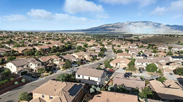 43 Vista Larga Pl NE, Rio Rancho, NM 87124 - aerial view of residential area featuring a mountain backdrop