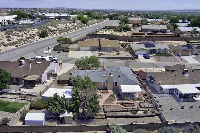 6054 Jack Rabbit Rd NE, Rio Rancho, NM 87144 - aerial perspective of suburban area