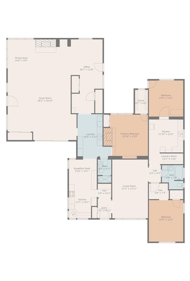 302 Crestview Dr SW, Albuquerque, NM 87105 - view of property floor plan