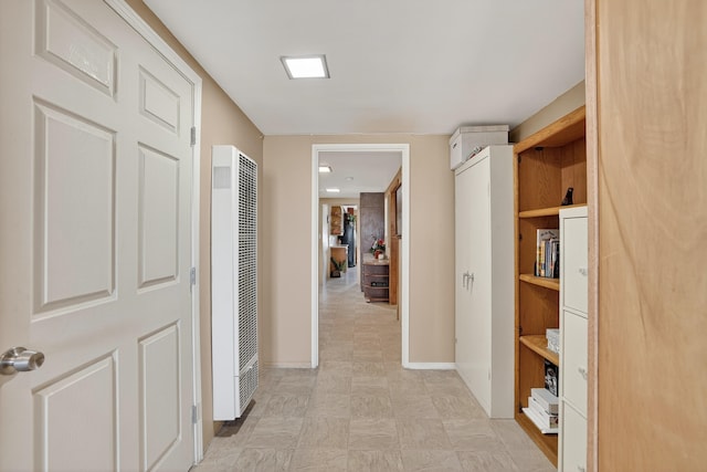 302 Crestview Dr SW, Albuquerque, NM 87105 - corridor with a heating unit and baseboards