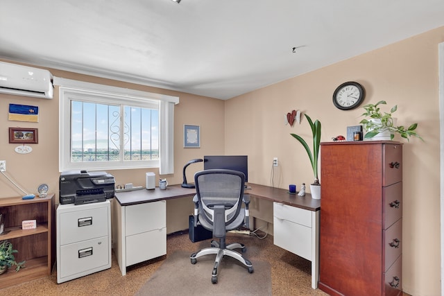 302 Crestview Dr SW, Albuquerque, NM 87105 - office area with a wall mounted AC