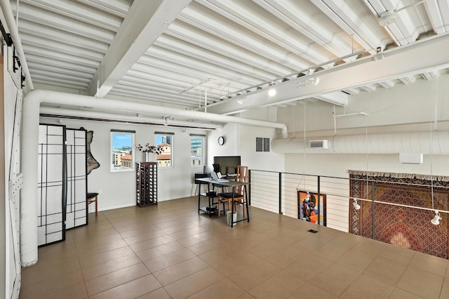 524 Central Ave SW # 803, Albuquerque, NM 87102 - misc room featuring an office area and tile patterned floors