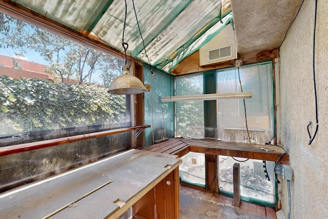 1865 Tramway Terrace Loop NE, Albuquerque, NM 87122 - unfurnished sunroom with lofted ceiling