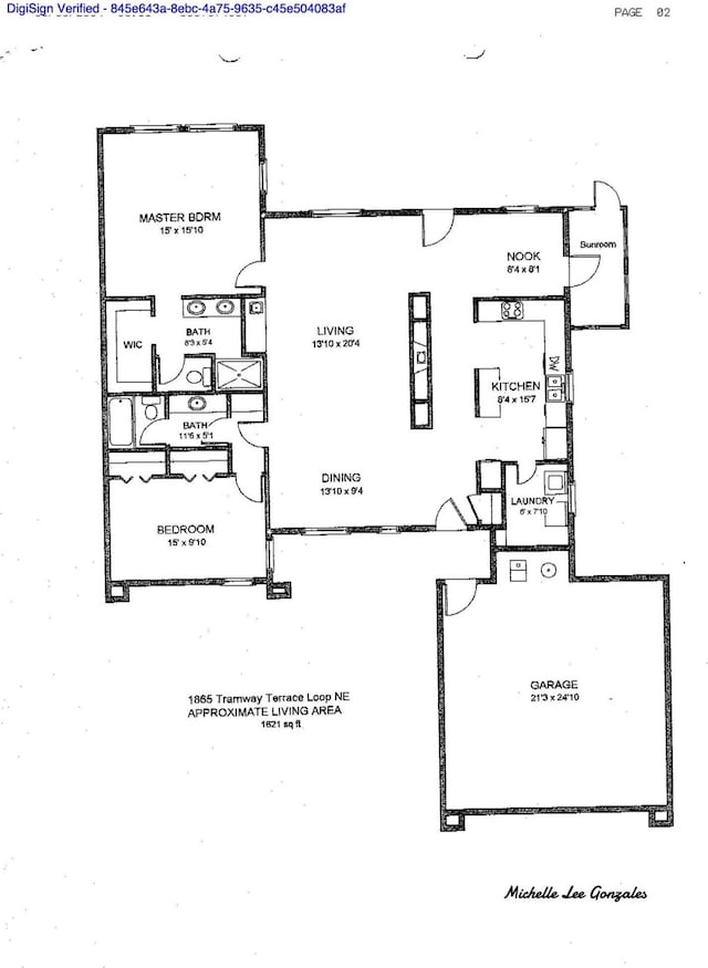 1865 Tramway Terrace Loop NE, Albuquerque, NM 87122 - view of property floor plan