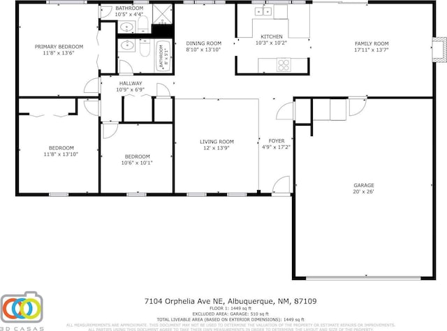 7104 Orphelia Ave NE, Albuquerque, NM 87109 - photo 2