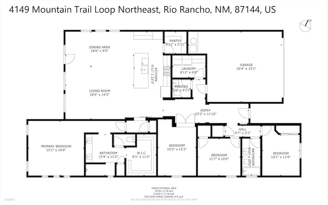 4149 Mountain Trail Loop NE, Rio Rancho, NM 87144 - photo 56