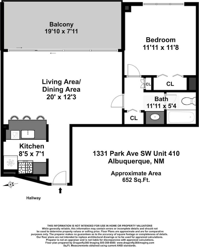 1331 Park Ave SW Unit 410, Albuquerque, NM 87102 - photo 28