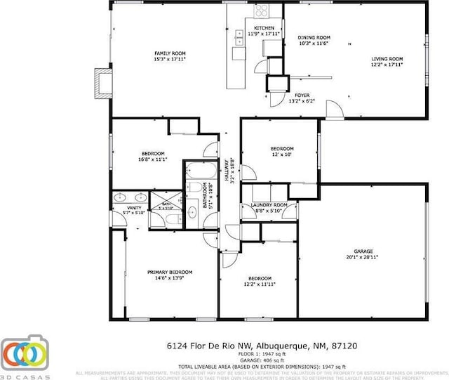 6124 Flor De Rio NW, Albuquerque, NM 87120 - photo 11