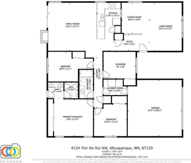 6124 Flor De Rio NW, Albuquerque, NM 87120 - photo 48
