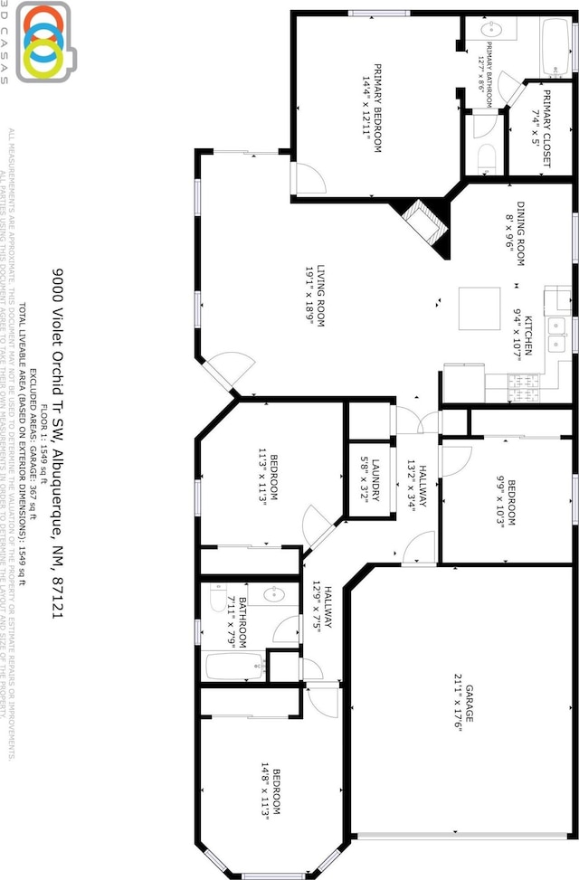 9000 Violet Orchid Trl SW, Albuquerque, NM 87121 - photo 4
