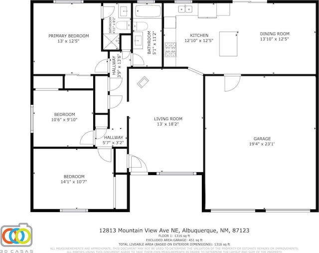 12813 Mountain View Ave NE, Albuquerque, NM 87123 - photo 41