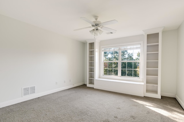 1615 Cedar Lake Cir, Hernando, MS 38632 - unfurnished room featuring light colored carpet and ceiling fan
