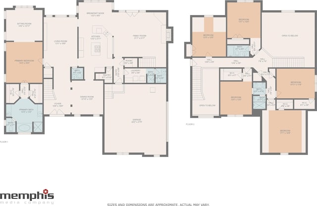 1615 Cedar Lake Cir, Hernando, MS 38632 - plan