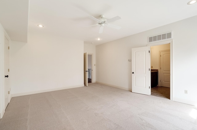 11911 Pete Dr, Collierville, TN 38017 - unfurnished room featuring ceiling fan and light carpet
