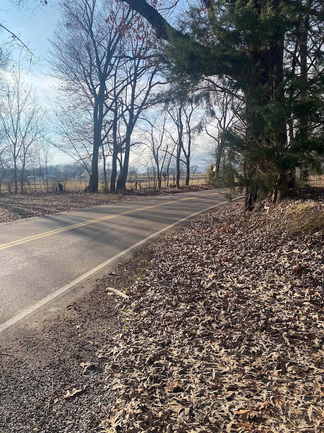 view of road