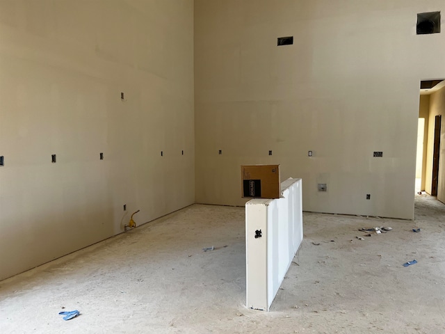 view of laundry room