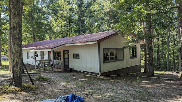 view of manufactured / mobile home