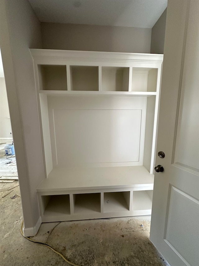 view of mudroom