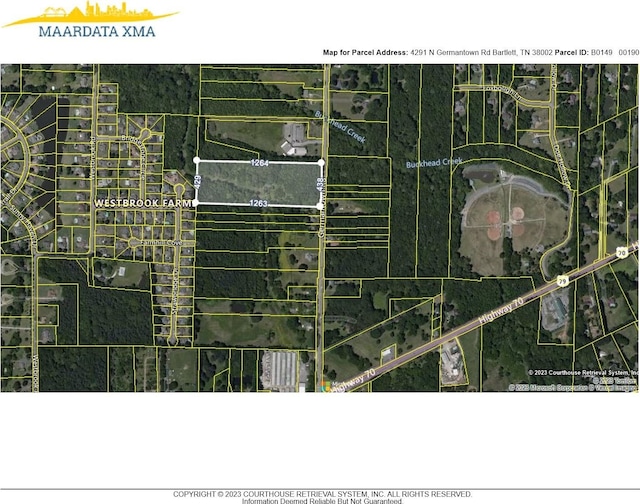 4291 N Germantown Pkwy, Bartlett TN, 38002 land for sale