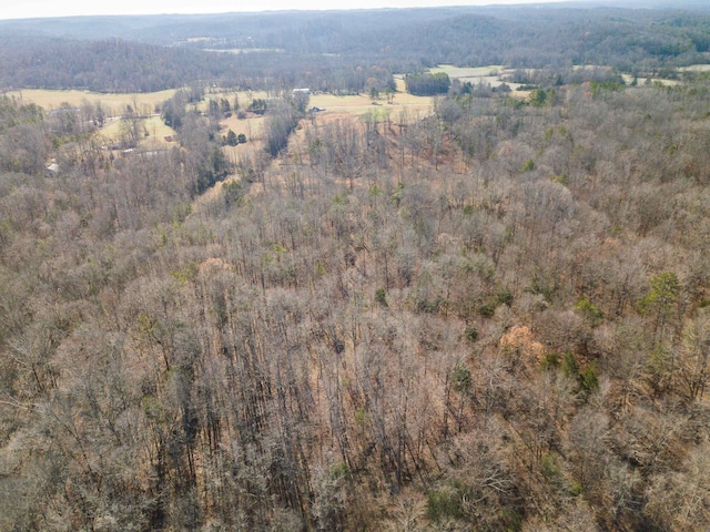 view of aerial view