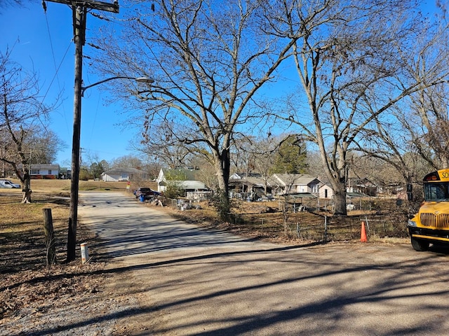 view of road