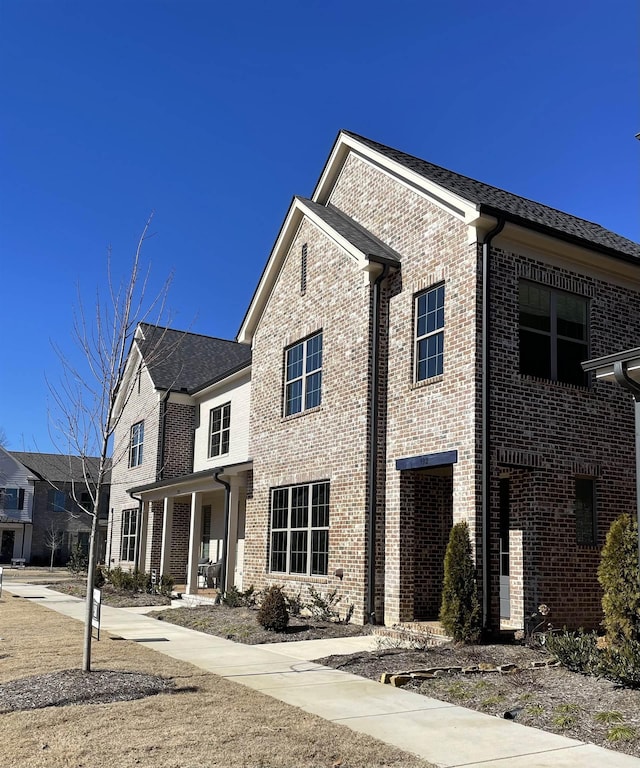 view of front of home with a porch