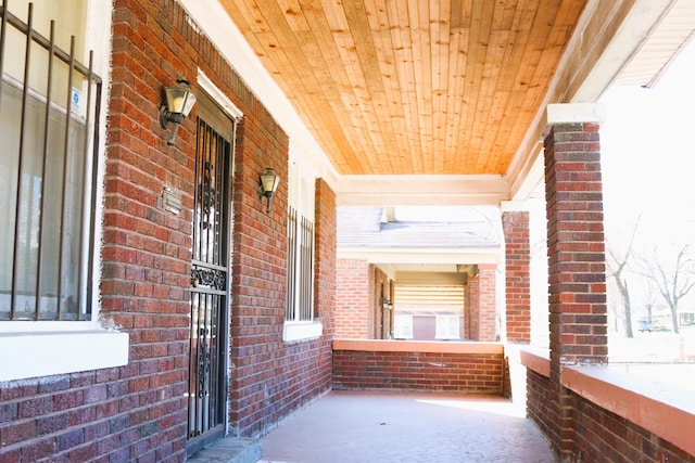 view of patio / terrace featuring a porch