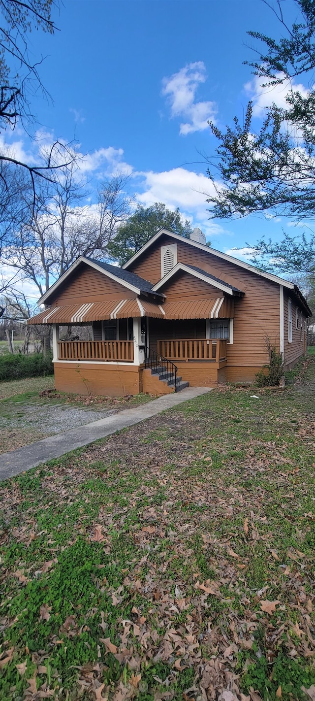 view of front of house