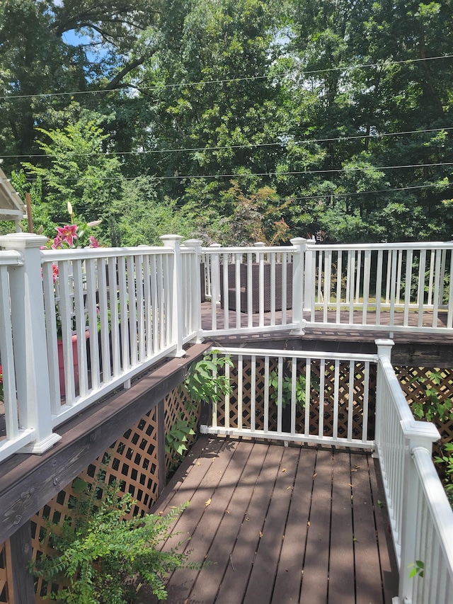 view of deck