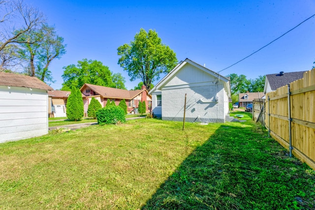 view of yard