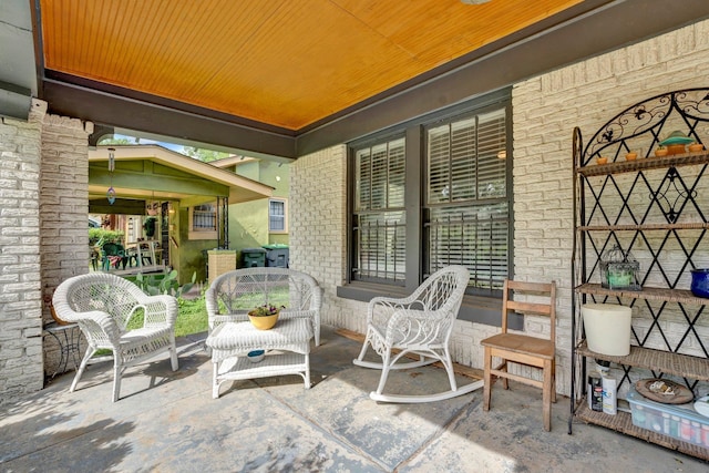 view of patio