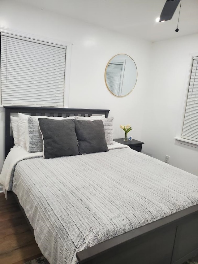 5907 Old Millington Rd, Millington, TN 38053 - bedroom featuring dark hardwood / wood-style flooring