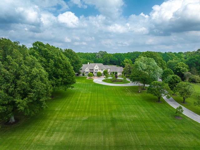 view of birds eye view of property