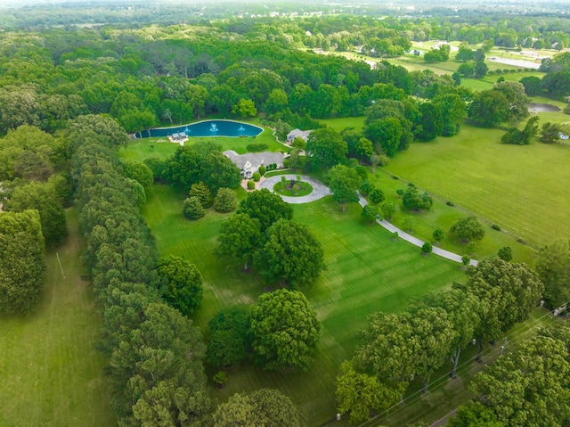 view of aerial view