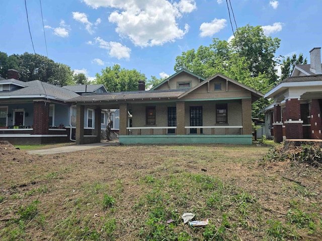 view of back of property