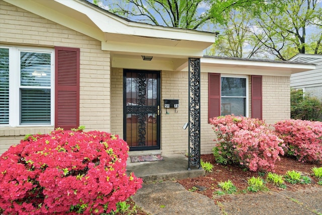 view of property entrance