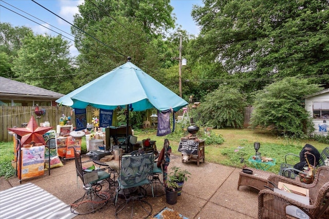 view of patio / terrace