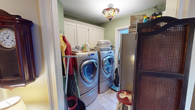 laundry area featuring washing machine and dryer