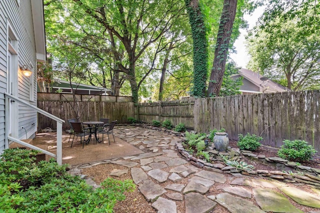 view of patio