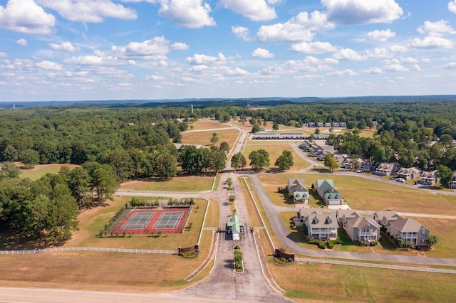 aerial view