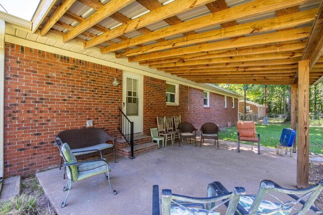 view of patio / terrace