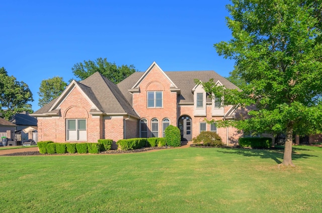 view of property with a front yard