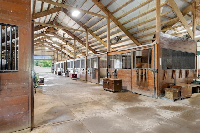 view of stable